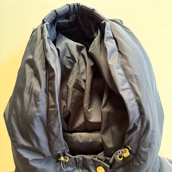 NWOT Cole Haan Women's Signature Taffeta Down Coat w/ Hood - Women's Petite M - Picture 5 of 10